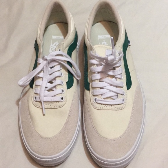 vans gilbert crockett pro 2 white green